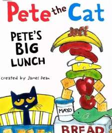 Pete the Cat Pete's Big Lunch皮特猫的丰盛晚餐